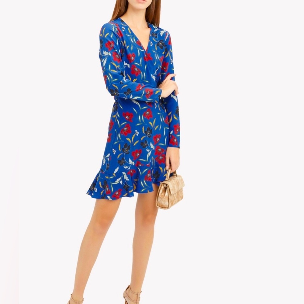 Intermix ‘Evette’ Silk Printed Dress
